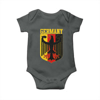 Proud Germany Baby Onesie Bundesadler Coat of Arms German Flag - Wonder Print Shop