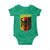 Proud Germany Baby Onesie Bundesadler Coat of Arms German Flag - Wonder Print Shop