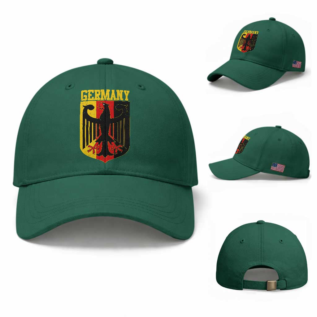 Proud Germany Baseball Cap Bundesadler Coat of Arms German Flag