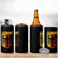 Proud Germany 4 in 1 Can Cooler Tumbler Bundesadler Coat of Arms German Flag - Wonder Print Shop