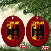 Proud Germany Ceramic Ornament Bundesadler Coat of Arms German Flag - Wonder Print Shop