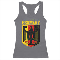 Proud Germany Racerback Tank Top Bundesadler Coat of Arms German Flag - Wonder Print Shop