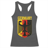 Proud Germany Racerback Tank Top Bundesadler Coat of Arms German Flag - Wonder Print Shop