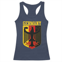 Proud Germany Racerback Tank Top Bundesadler Coat of Arms German Flag - Wonder Print Shop