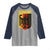 Proud Germany Raglan Shirt Bundesadler Coat of Arms German Flag - Wonder Print Shop