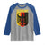 Proud Germany Raglan Shirt Bundesadler Coat of Arms German Flag - Wonder Print Shop