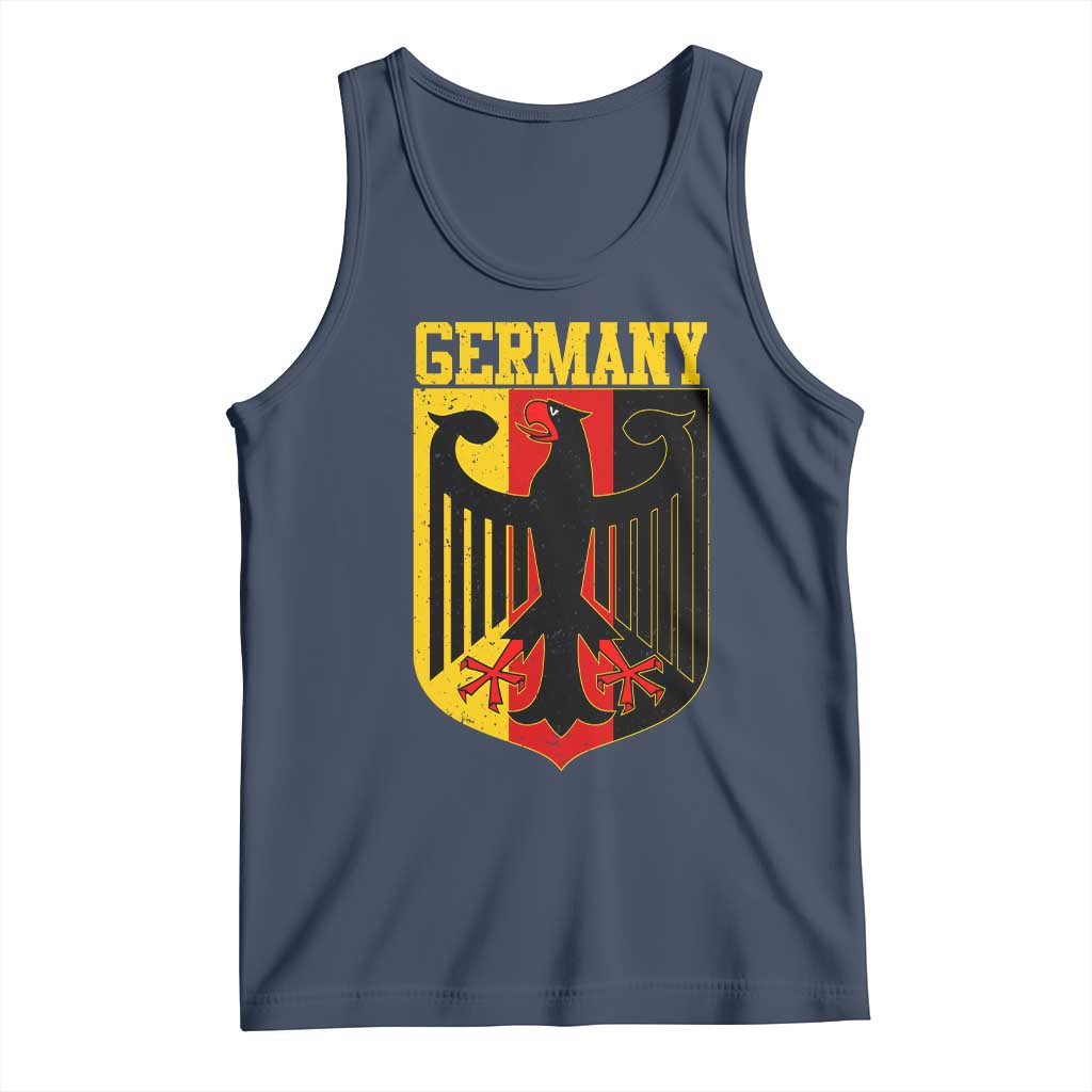 Proud Germany Tank Top Bundesadler Coat of Arms German Flag - Wonder Print Shop