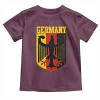 Proud Germany Toddler T Shirt Bundesadler Coat of Arms German Flag - Wonder Print Shop