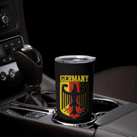 Proud Germany Tumbler Cup Bundesadler Coat of Arms German Flag - Wonder Print Shop