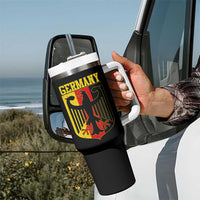 Proud Germany Tumbler With Handle Bundesadler Coat of Arms German Flag - Wonder Print Shop