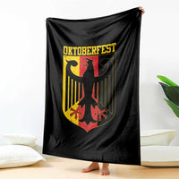 Oktoberfest Throw Blanket Bundesadler Coat of Arms German Flag - Wonder Print Shop