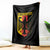 Oktoberfest Throw Blanket Bundesadler Coat of Arms German Flag - Wonder Print Shop