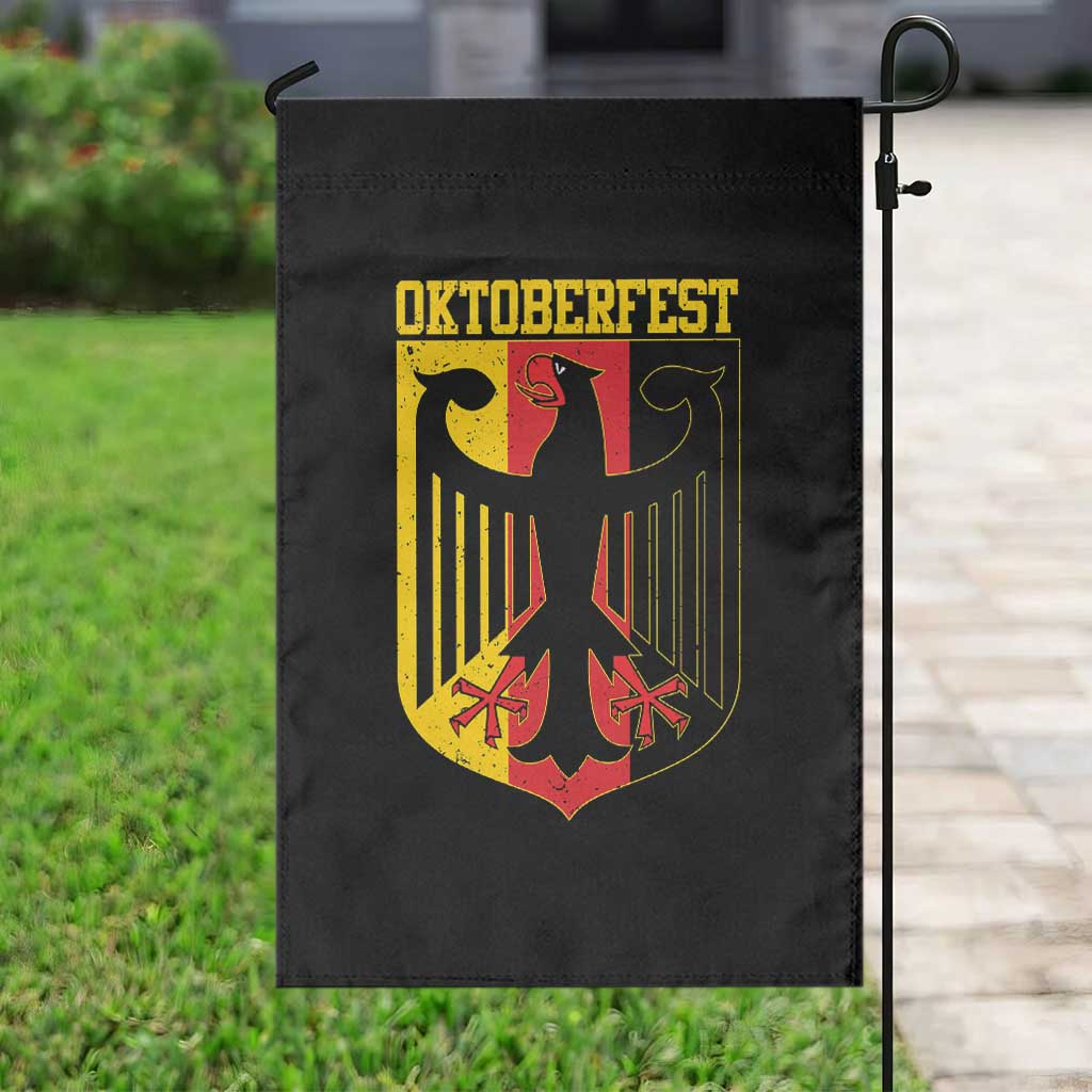 Oktoberfest Garden Flag Bundesadler Coat of Arms German Flag - Wonder Print Shop