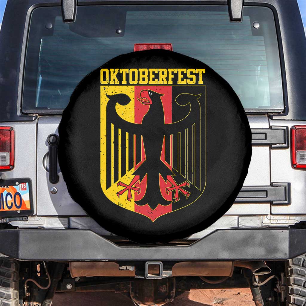 Oktoberfest Spare Tire Cover Bundesadler Coat of Arms German Flag - Wonder Print Shop