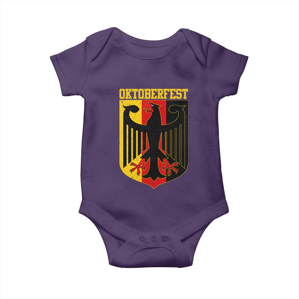 Oktoberfest Baby Onesie Bundesadler Coat of Arms German Flag - Wonder Print Shop