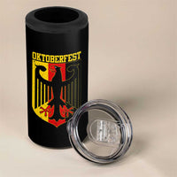 Oktoberfest 4 in 1 Can Cooler Tumbler Bundesadler Coat of Arms German Flag - Wonder Print Shop