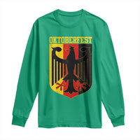 Oktoberfest Long Sleeve Shirt Bundesadler Coat of Arms German Flag - Wonder Print Shop