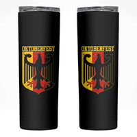 Oktoberfest Skinny Tumbler Bundesadler Coat of Arms German Flag - Wonder Print Shop