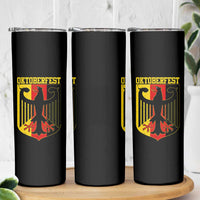 Oktoberfest Skinny Tumbler Bundesadler Coat of Arms German Flag - Wonder Print Shop