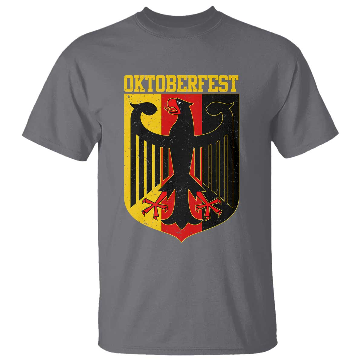 Oktoberfest T Shirt Bundesadler Coat of Arms German Flag - Wonder Print Shop