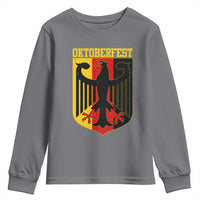 Oktoberfest Youth Sweatshirt Bundesadler Coat of Arms German Flag - Wonder Print Shop