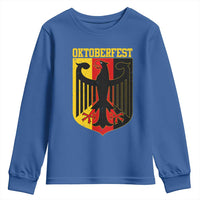 Oktoberfest Youth Sweatshirt Bundesadler Coat of Arms German Flag - Wonder Print Shop
