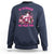 Breast Cancer Awareness Sweatshirt In October We Wear Pink Halloween Ghost Pumpkin Wine Skull - Wonder Print Shop