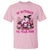 Breast Cancer Awareness T Shirt In October We Wear Pink Halloween Ghost Pumpkin Wine Skull - Wonder Print Shop