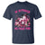 Breast Cancer Awareness T Shirt In October We Wear Pink Halloween Ghost Pumpkin Wine Skull - Wonder Print Shop