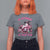 Breast Cancer Awareness T Shirt For Women In October We Wear Pink Halloween Ghost Pumpkin Wine Skull - Wonder Print Shop