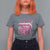 Breast Cancer Awareness T Shirt For Women Treasure The Chest Crystal Diamond Pink Ribbon - Wonder Print Shop