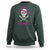 Breast Cancer Awareness Sweatshirt Treasure The Chest Pirate Skull Sword Pink Ribbon - Wonder Print Shop