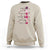 Breast Cancer Awareness Sweatshirt Faith Love Courage Strength Hope Cure Pink Flower Roses Butterfly - Wonder Print Shop