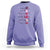 Breast Cancer Awareness Sweatshirt Faith Love Courage Strength Hope Cure Pink Flower Roses Butterfly - Wonder Print Shop