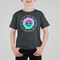 Suicide Prevention Awareness T Shirt For Kid You Are Never Alone Enough Amazing Special Strong Lovely Sunflower - Wonder Print Shop