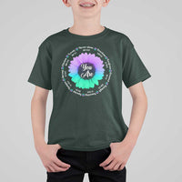 Suicide Prevention Awareness T Shirt For Kid You Are Never Alone Enough Amazing Special Strong Lovely Sunflower - Wonder Print Shop