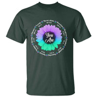 Suicide Prevention Awareness T Shirt You Are Never Alone Enough Amazing Special Strong Lovely Sunflower - Wonder Print Shop