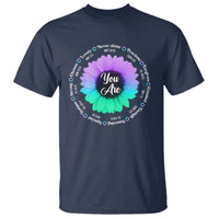 Suicide Prevention Awareness T Shirt You Are Never Alone Enough Amazing Special Strong Lovely Sunflower - Wonder Print Shop