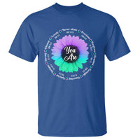Suicide Prevention Awareness T Shirt You Are Never Alone Enough Amazing Special Strong Lovely Sunflower - Wonder Print Shop