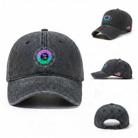 Suicide Prevention Awareness Washed Cotton Baseball Cap You Are Never Alone Enough Amazing Special Strong Lovely Sunflower