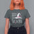 Breast Cancer Awareness T Shirt For Women Cancer Picked The Wrong Witch Hat Broom Bat Pink Ribbon - Wonder Print Shop