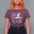 Breast Cancer Awareness T Shirt For Women Cancer Picked The Wrong Witch Hat Broom Bat Pink Ribbon - Wonder Print Shop