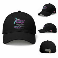 Suicide Prevention Awareness Baseball Cap The Comeback Is Always Stronger Than The Setback Heartbeat