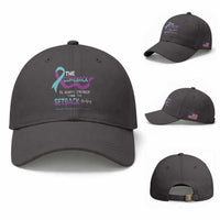 Suicide Prevention Awareness Baseball Cap The Comeback Is Always Stronger Than The Setback Heartbeat