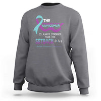 Suicide Prevention Awareness Sweatshirt The Comeback Is Always Stronger Than The Setback Heartbeat - Wonder Print Shop