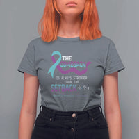 Suicide Prevention Awareness T Shirt For Women The Comeback Is Always Stronger Than The Setback Heartbeat - Wonder Print Shop