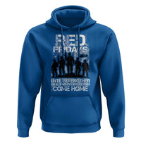 RED Fridays Hoodie Until My Brother And All Of America's Deployed Troops Come Home Military