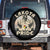 Native American Spare Tire Cover Lakota Pride Medicine Wheel Cow Skull - Wonder Print Shop