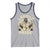 Native American Tank Top Lakota Pride Medicine Wheel Cow Skull - Wonder Print Shop