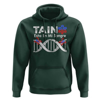 Boricua Hoodie Taino Esta En Mi Sangre Frog Puerto - Wonder Print Shop